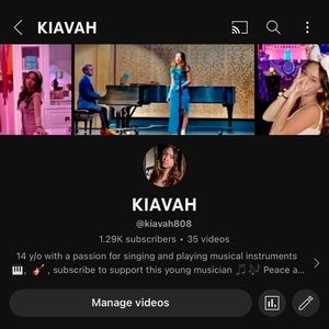 Pls! YouTube subscribe to Kiavah808 for 10%off purchase or 💕